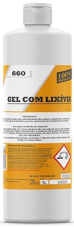 LQ-660 DETCLOR LIM�O Detergente Gel com Cloro Activo 1 LT